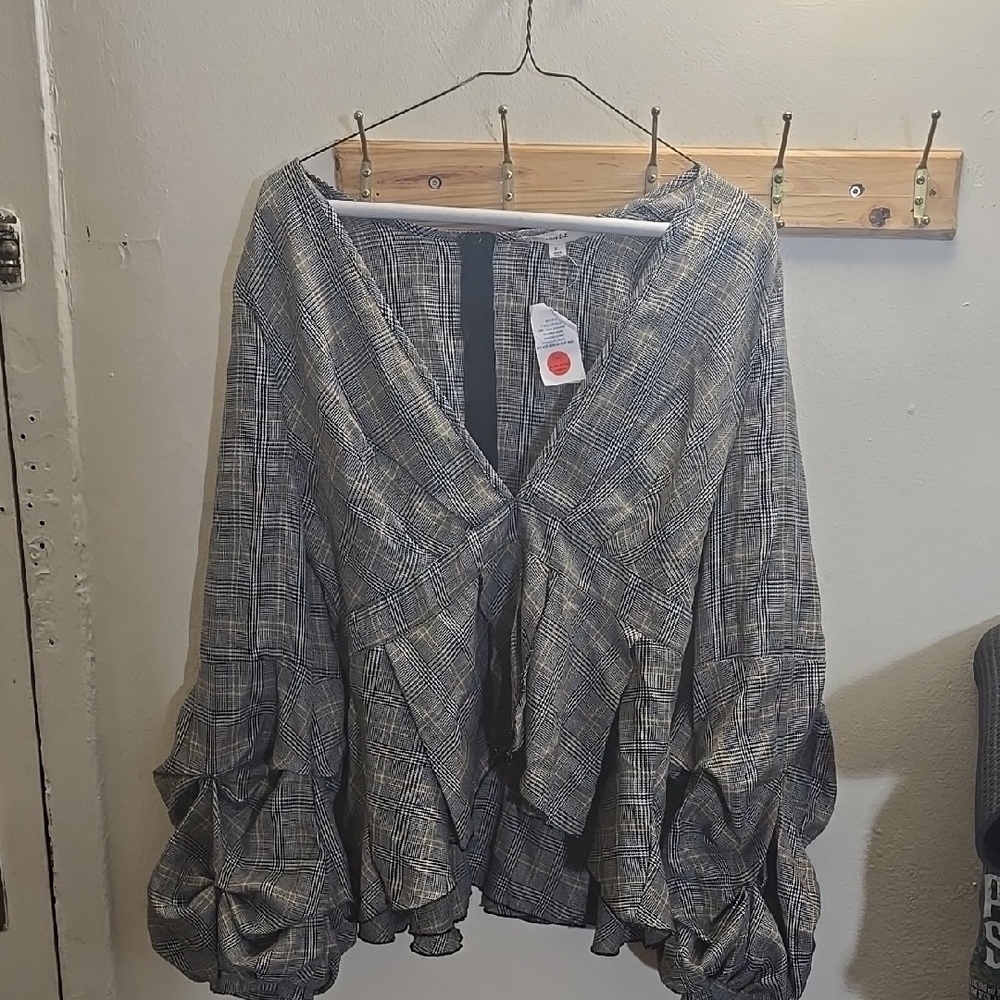 Plaid Women's Top